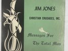 Jim Jones- Messages For The Total Man JCP Vinyl 1967 No Booklet