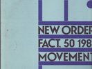 New Order Movement 1981 Factory FACT 50 LP UK  VG+