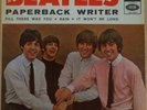 Rare Portuguese The Beatles Paperback Writer E.P.  - 1966 Parlophone - VG++