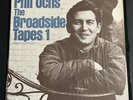 Phil Ochs The Broadside Tapes 1 With Fold Out Insert EX Vinyl RARE