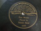 ELDRIDGE R. JOHNSON - PRE-DOG VICTOR MONARCH 78 RPM # 3256 - SOUSA BAND- HEAR