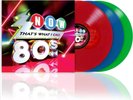 NOW THAT'S WHAT I CALL THE 80S - 3-LP - RED, BLUE AND GREEN COLORED VINYL - NEW