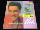ELVIS PRESLEY LP SOMETHING FOR EVERYBODY SEALED W/HYPE STICKER COLORED VINYL DOL