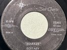 ECSTASY-Squeeze-RARE ORIG ‘80 Star Charts NORTHERN SOUL Mod Funk Crossover 45rpm