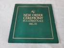 New Order – Ceremony - Rare 1981 UK 1st Pressing Vinyl 12