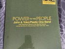 John & Yoko the Last Plastic Ono Band Power to the People, Yellow Vinyl EP RSD
