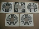 5 GENUINE ORIGINAL UK VERTIGO SWIRL INNER SLEEVES NUCLEUS AFFINITY MAY BLITZ etc