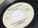 rare obscure J.J. Barnes PROMO 45 Ric-Tic FUNK NORTHERN SOUL 1966 white label