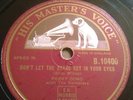 Perry Como - Don't Let The Stars Get In Your Eyes / To Know You (Shellac, 10