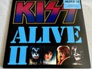 KISS ALIVE II 45th Anniversary Limited Edition Red/Blue Swirl Double Vinyl LP