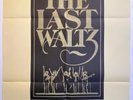 THE BAND The Last Waltz ORIGINAL 1978 PROMO POSTER Warner Bros 24