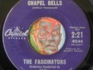 HEAR Fascinators 45 Chapel Bells / I Wonder Who CAPITOL doo wop R&B
