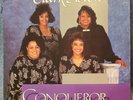 CLARK SISTERS Conqueror 1988 LP RARE Black Gospel REJOICE/A&M Records #WR8400
