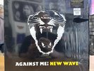 Against Me  - New Wave LP   Yellow 1st Press   2007 Sire   w/ Hype, CD &Insert