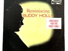 BUDDY HOLLY  REMINISCING  Orig. Promo LP/Vinyl Coral Maroon Label VG++ 12
