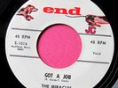 THE MIRACLES - Got a Job - clean 45 rpm - End 1016