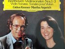 GIDON KREMER - MARTHA ARGERICH BEETHOVEN violin sonatas nos 1 -3     / DG
