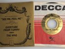 The Who / See Me, Feel Me & Overture From Tommy / 1970 Decca 45rpm PS / NM+