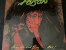Poison Open Up And Say ...Ahh  LP Vinyl C1-48493 promo Capitol  US 1988 RARE HTF