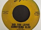 Rocket Morgan 1960 Rockabilly 45 on Zynn   Did You Leave Something Else   Hear