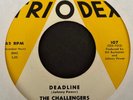 The Challengers 1961 Rock & Roll 45 on Triodex   Deadline   Hear