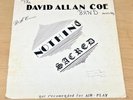 THE DAVID ALLAN COE BAND NOTHING SACRED VERY RARE 1979 D.A.C. LP  OUTLAW COUNTRY