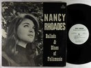 Nancy Rhoades - Ballads & Blues Of Folkmusic LP - Copeland - Private NC Folk