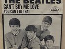 Rare Beatles Can’t Buy Me Love/YCDT Picture Sleeve & 45 No Seam Splits  NM Vinyl