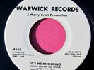 JEANIE & HER BOY FRIENDS  It's Me Knocking -super clean Promo 45 rpm Warwick 508