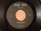 The X-Treems Substitute/Facts Of Life Fuzz Garage, Psych 1968 Star Trek Who Cvr.