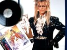 ORIGINAL 1986 DAVID BOWIE LABYRINTH VINYL LP POSTER NEAR MINT VERY RARE
