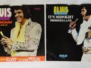 2 Elvis Presley Mr Songman It's Midnight  45 RCA PB10728 PB10074 GOOD+ GOOD+