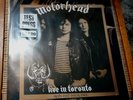 MOTORHEAD --in toronto  -- LP  -test  pressing