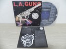 L.A. GUNS - Cocked & Loaded 1990 KOREA Vinyl LP W/Insert