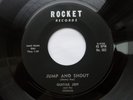 GUITAR JEFF 45 'JUMP AND SHOUT' USA ROCKET MONSTER 1959 LOUISIANA ROCKABILLY V++