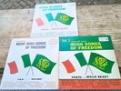 WILLIE BRADY - IRISH SONGS OF FREEDOM VOLUME 1, 2, 3 AVOCA USA 3 x VINYL LP