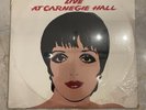 Liza Minnelli Live At Carnegie Hall LP Andy Warhol Cover Art Sealed Vinyl