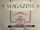 MAGAZINE – The Correct Use Of Soap LP 1980 Virgin VA 13144 Promo Copy Vinyl Punk