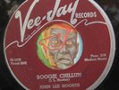 HEAR John Lee Hooker 45 Boogie Chillun / Tennessee VEE-JAY 319 R&B blues ORIG