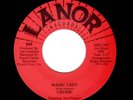 MODERN/SWEET SOUL-CRUISE-MAGIC LADY/JAZZY FEELING (INSTRUMENTAL)-LANOR 584