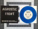 Agnostic Front United Blood EP BLUE No Justice Just Us Legal Defense pressing v2
