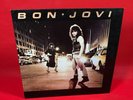 BON JOVI 1984 UK vinyl LP + INNER Runaway original Same debut self titled VERL14