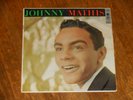 JOHNNY MATHIS self titled 1st debut WHITE LABEL PROMO LP columbia CL 887
