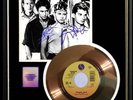 DEPECHE MODE GOLD RECORD PERSONAL JESUS W-PRINTED SIGNED  AUTOGRAHS RARE