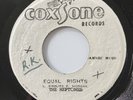 THE HEPTONES Equal Rights / Ting A Ling COXSONE 45 CLASSIC REGGAE ROCKSTEADY
