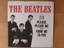 The Beatles Please, Please Me/From Me To You Reissue Picture Sleeves PS