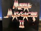 Metal Massacre II (LP 1982 Metal Blade Records Compilation) Rare & EX Condition
