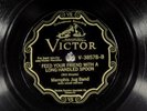 78 RPM Memphis Jug Band, Victor 38578, Whipped My Woman with Single Tree E Blues
