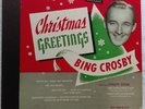 78 rpm Decca 715, Bing Crosby, Andrew Sisters, Christmas Greetings, 3 discs E+