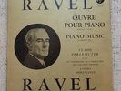 RAVEL Complete Piano Music - VLADO PERLEMUTER & HORENSTEIN - VOX VBX-410 3LP